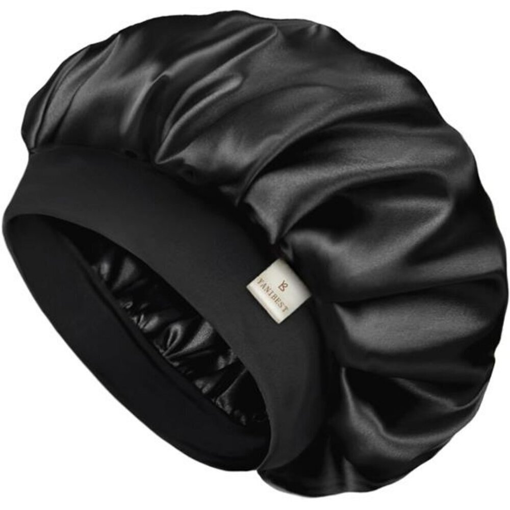 Bonnet for Men Hair Bonnet for Sleeping Double Layer Satin Bonnets for Sleeping